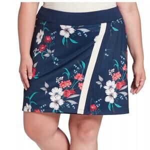 Lady Hagen Plus Size Skort Garden Floral Athletic Golf Pickleball  XXL NWT